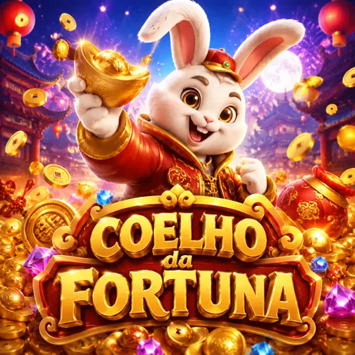Capa oficial do Fortune Rabbit, o slot do coelho da fortuna da PG Soft